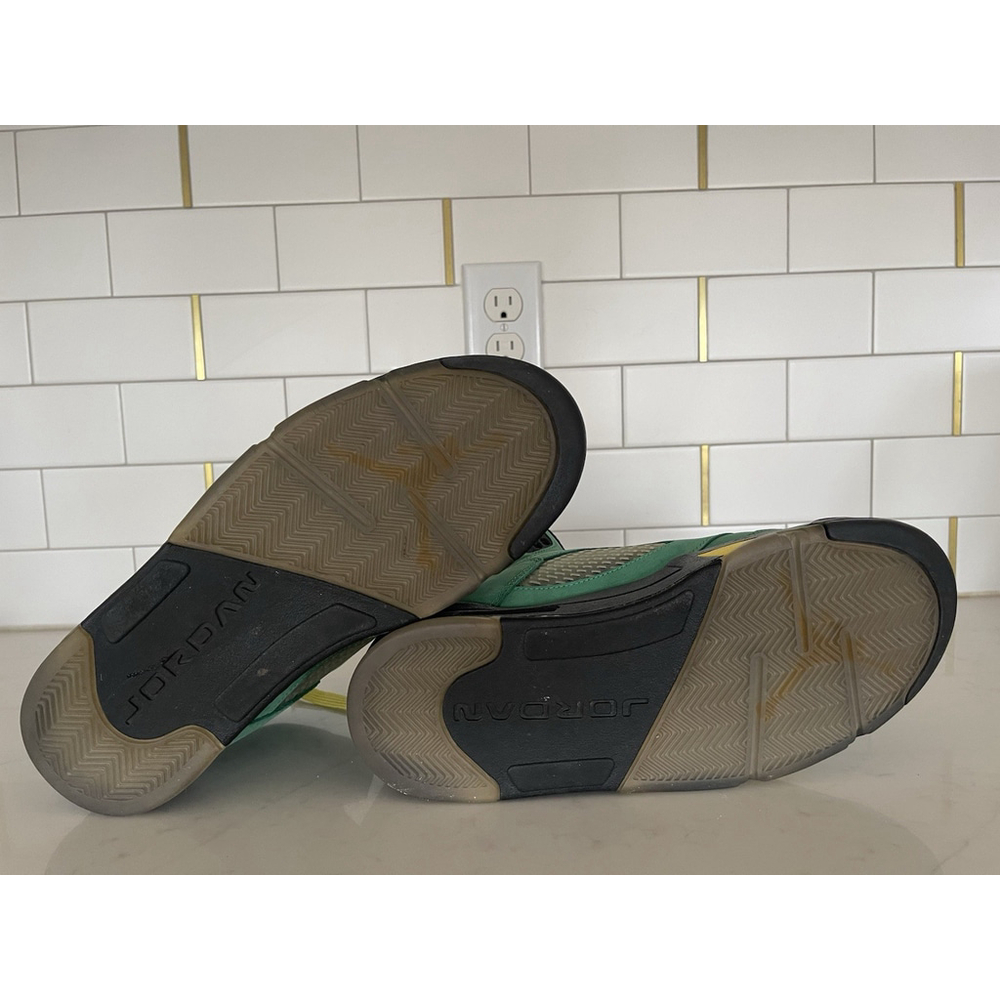 RARE 2014 Air Jordan 5 Oregon Ducks Promo Sample – Size 11 Player Exclusive NIKE - Picture 5 of 5